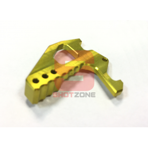 Extended Charging Handle CNC M4 Yellow [MCC]