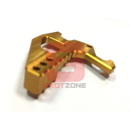 Extended Charging Handle CNC M4 Gold [MCC]