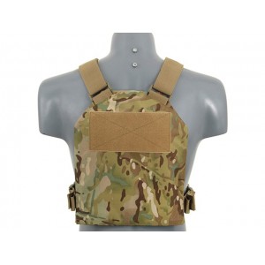 Simple Plate Carrier w Dummy Soft Armor Inserts Multicam [8Fields]