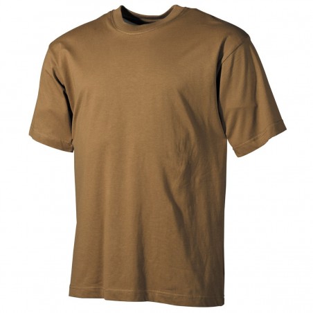 US T-Shirt (short-sleeved) coyote [MFH]