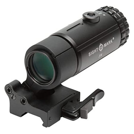 T-3 Magnifier with LQD Flip to Side Mount black [Sightmark]