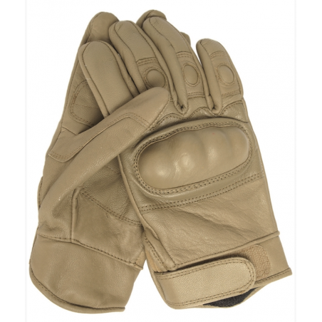 Leather Combat Gloves tan [Mil-Tec]