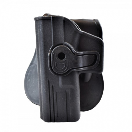 Left-Handed Quick Pull Holster for Glock black [WoSport]
