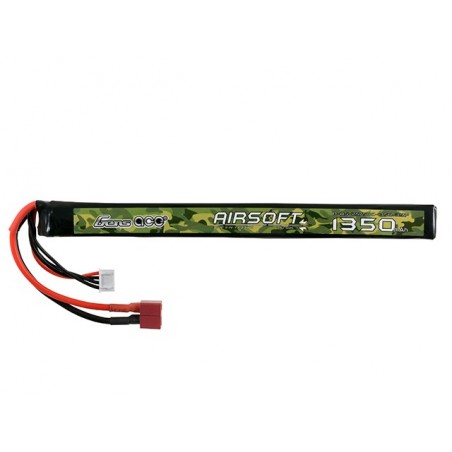 Battery 11.1V 1350mAh 25/50C Stick Deans Li-po [Gens Ace]