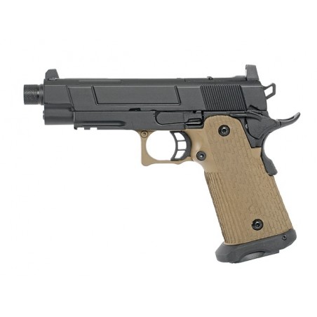 Pistol R504 Gas Blowback black/tan [Army Armament]