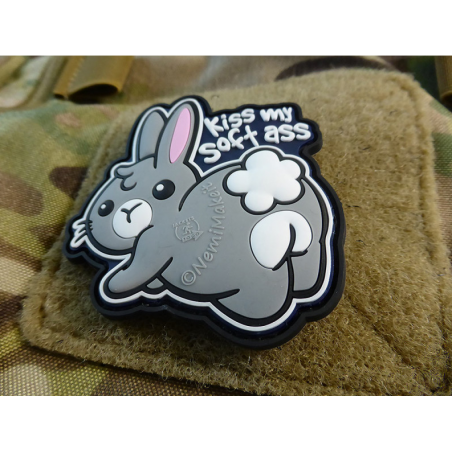 Rubber Patch 3D - Bunny grey [JTG]