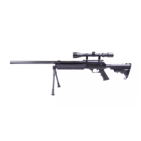 Sniper MB06B with Scope/Bipod black [Well]