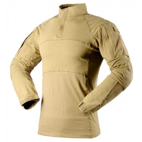 Combat Shirt Long Sleeve khaki [MadCat]