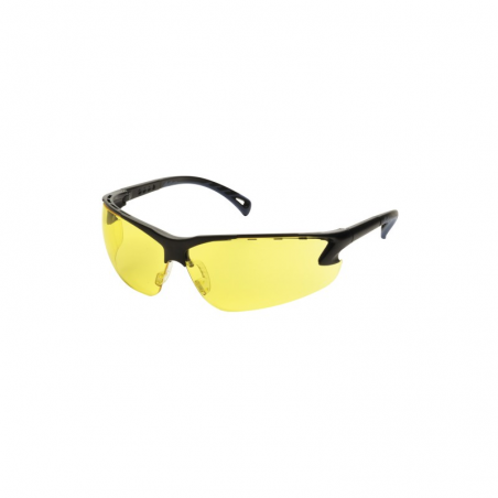 Adjustable Glasses with Yellow Lenses & black Frame [Strike Systems]