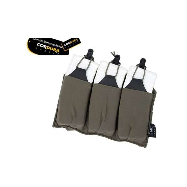 Three Magazine Pouch ranger green [TMC]